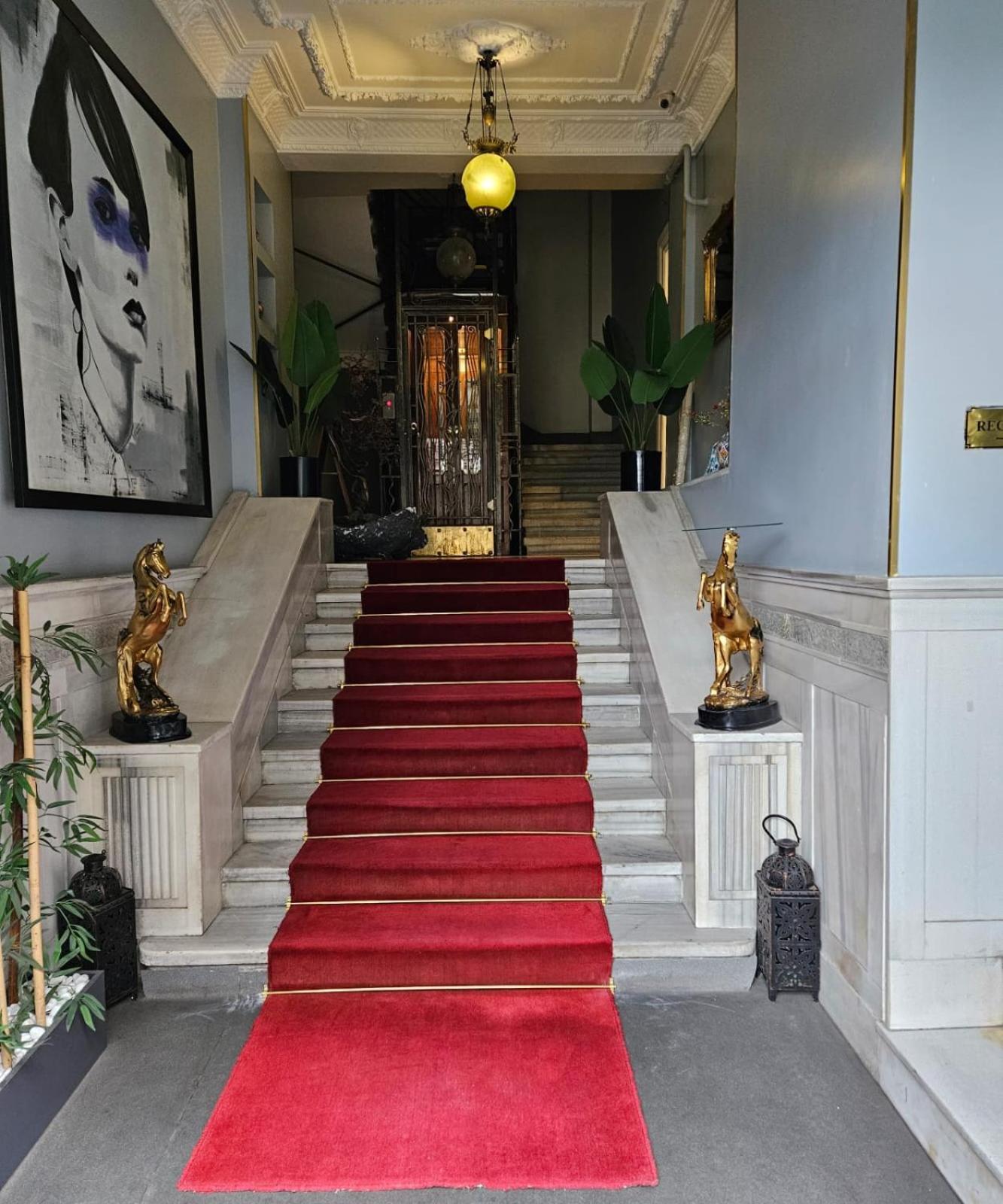 Lina Hotel Taksim Pera Istanbulská provincie Exteriér fotografie