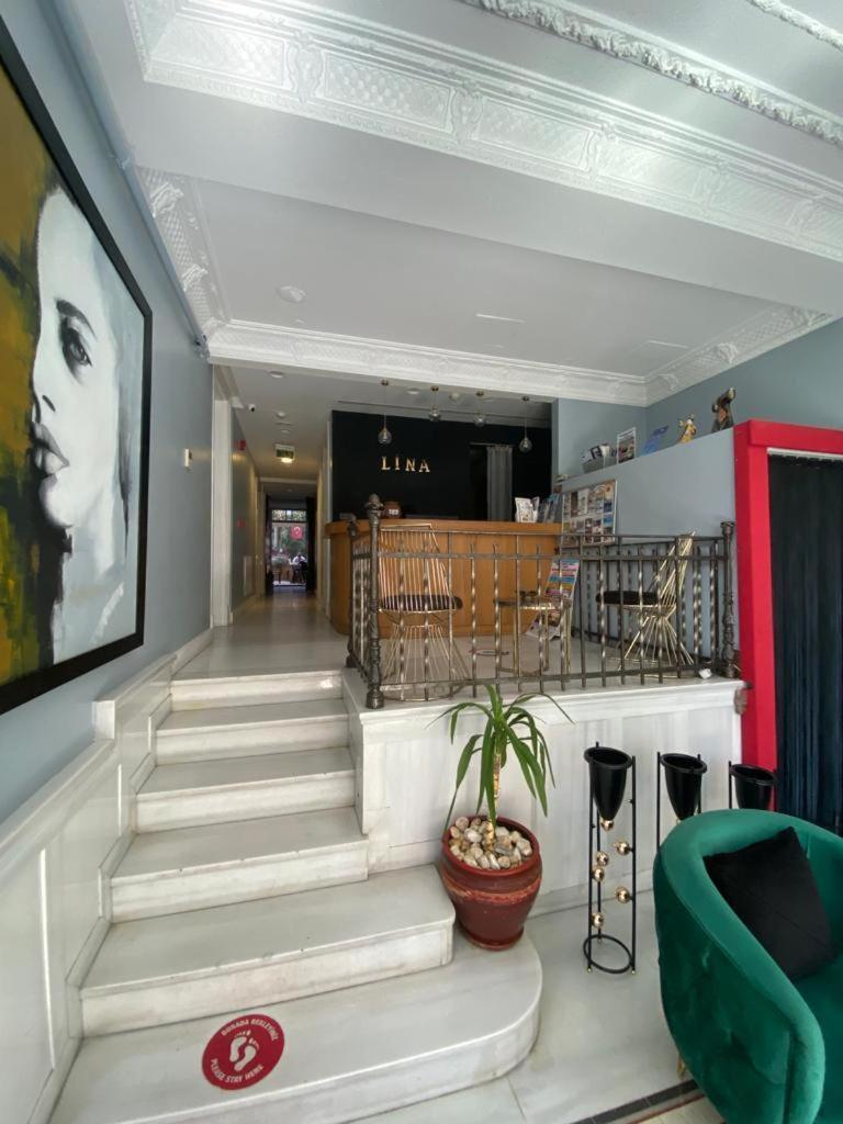 Lina Hotel Taksim Pera Istanbulská provincie Exteriér fotografie