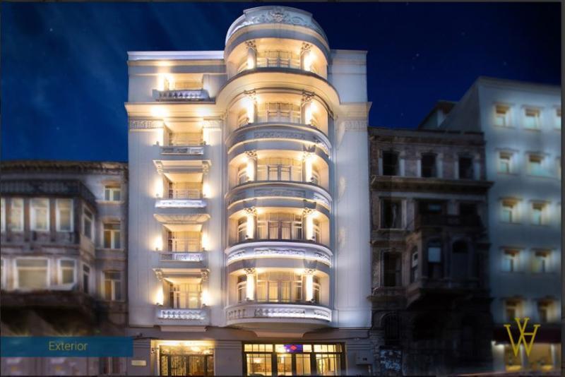 Lina Hotel Taksim Pera Istanbulská provincie Exteriér fotografie